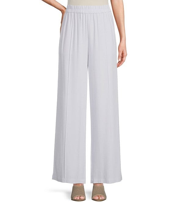 Eileen Fisher Stretch Crepe High-Waisted Pant