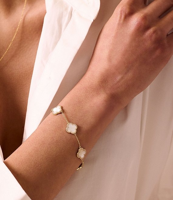 Electric Picks Icon Clover Line Bracelet | Dillard's