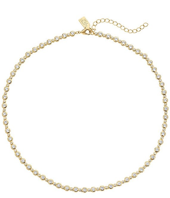 Electric Picks Trust Fund Rhinestone Collar Necklace