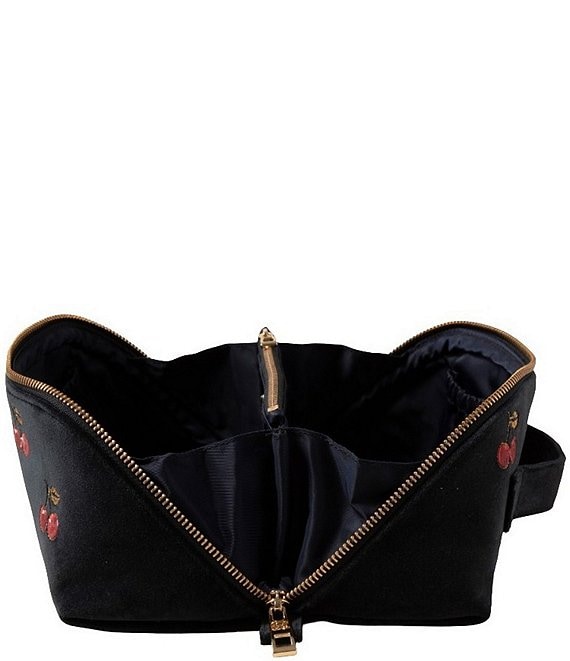 Elizabeth Scarlett Cherry Open Flat Makeup Bag | Dillard's