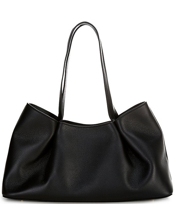 Elleme Paris Dimple Medium Pebbled Leather Tote Bag