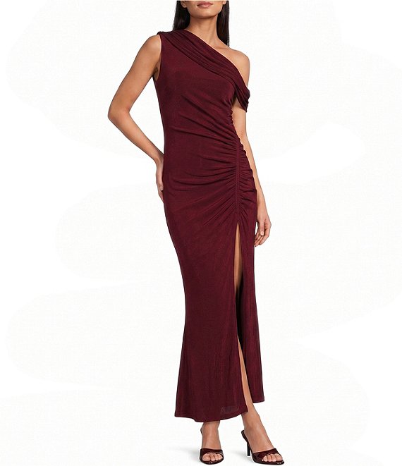 ELLIATT One-Shoulder Maxi Dress