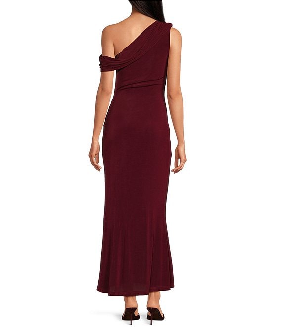 elliatt one shoulder dress Blake One-Shoulder Maxi Dress