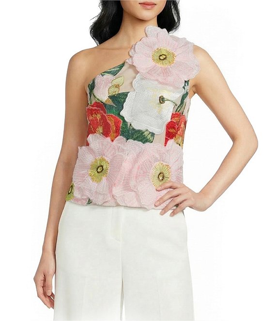 ELLIATT Woven Solara Floral Top