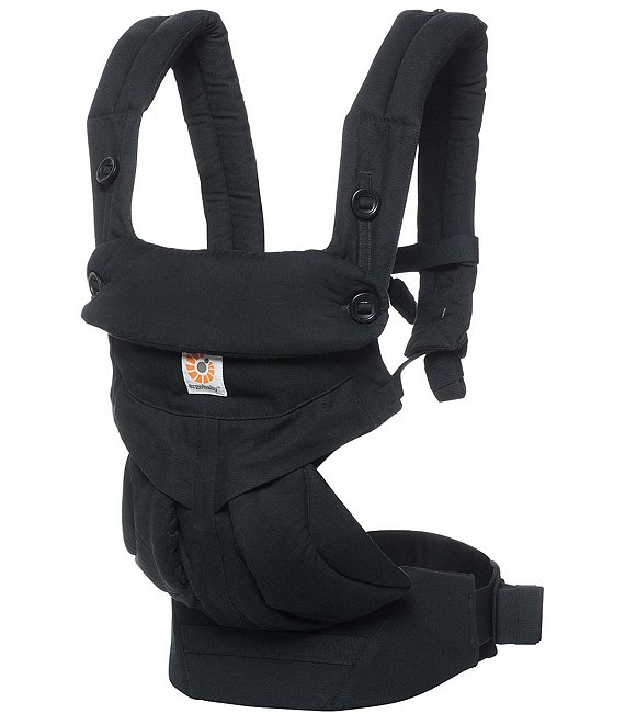 Color:Pure Black - Image 1 - 360 All Carry Positions Baby Carrier