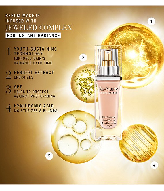 Estee Lauder Re-Nutriv Ultra Radiance Liquid Makeup SPF 20 | Dillard's