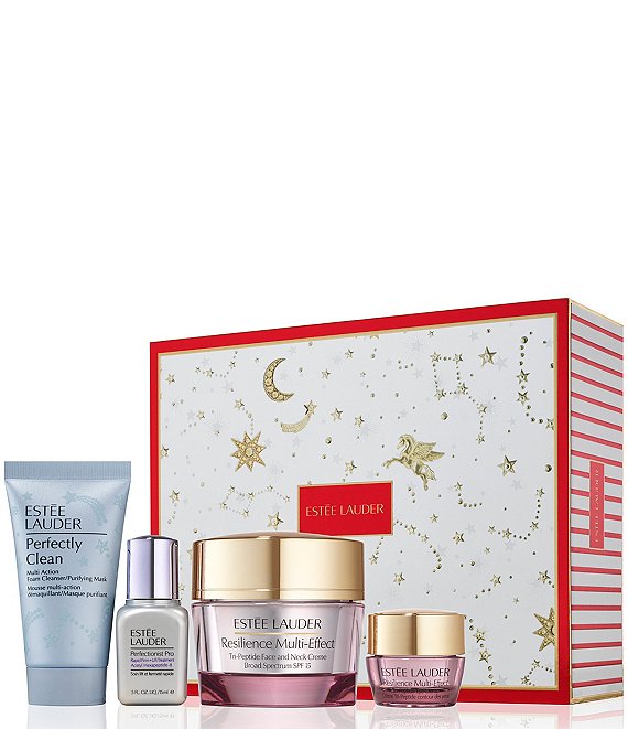 Estee Lauder Resilience Multi-Effect Radiance Routine 4-Piece Gift Set