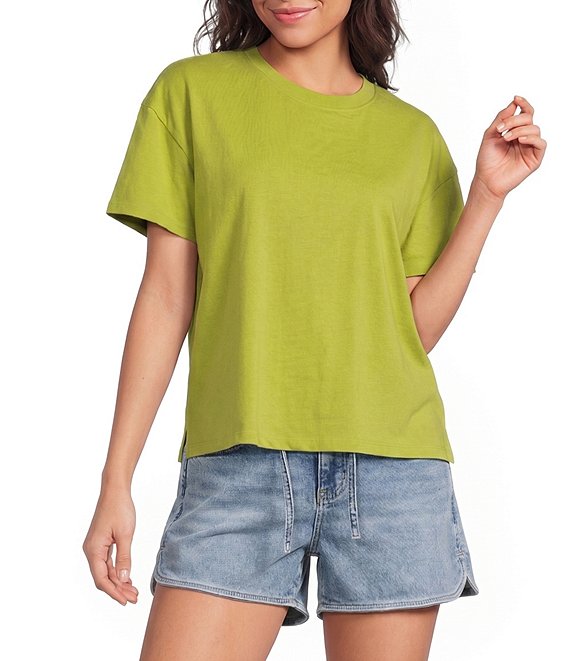 Every Crew Neck Short Sleeve Boxy Tee