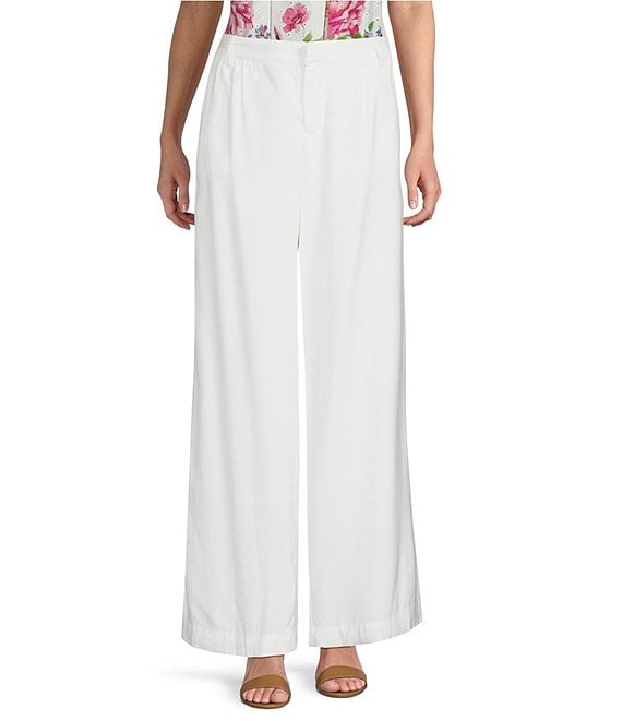 Evolutionary Twill Mid Rise Straight Leg Pants