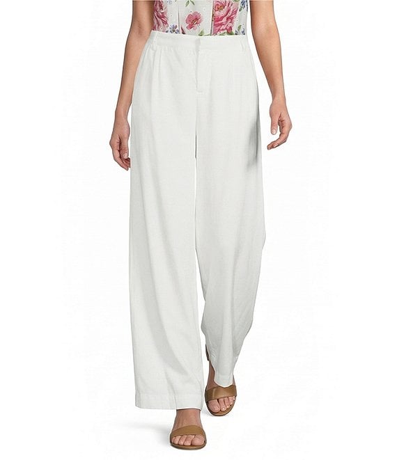 Evolutionary Twill Mid Rise Straight Leg Pants