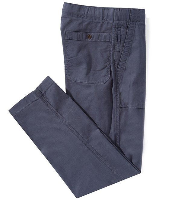 Faherty Dune Organic Cotton Blend Straight Leg Relaxed Utility Pants