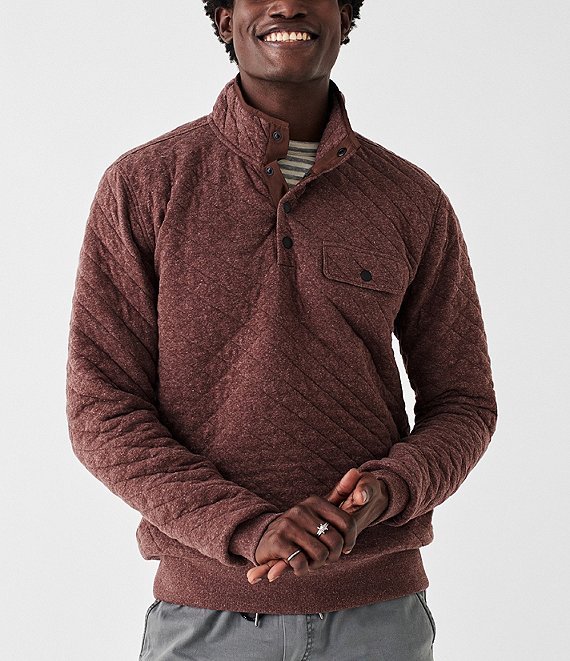 Faherty Epic Fleece Pullover | Dillard's