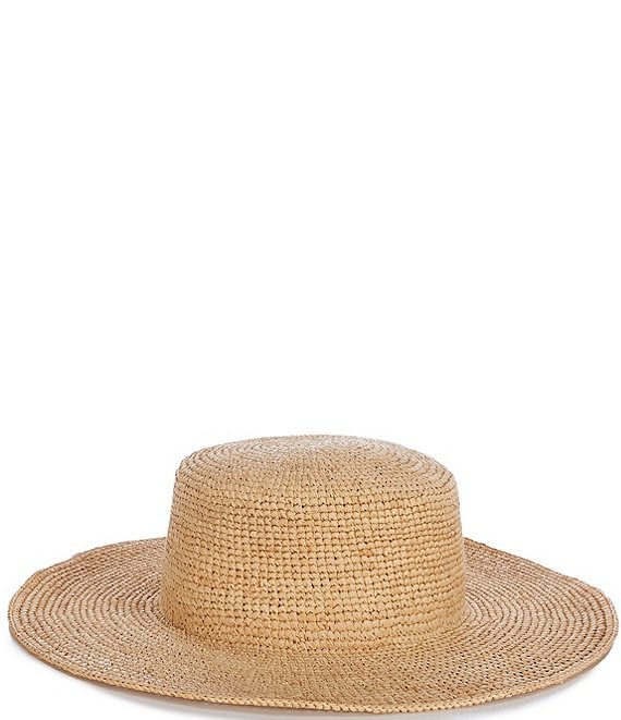Faherty Packable Raffia Sun Straw Hat | Dillard's