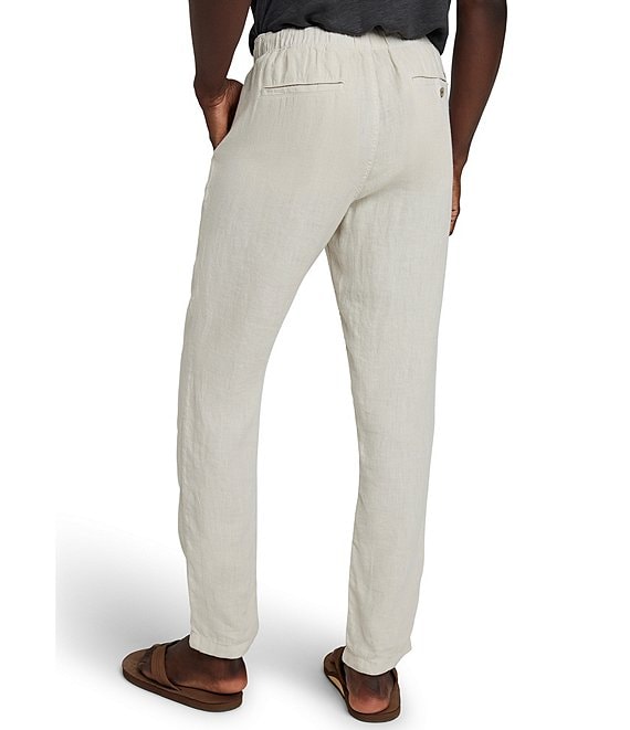 新品　salsation Slim-Fit Drawstring Pants Faherty Slim Fit Linen Drawstring Pants | Dillard's
