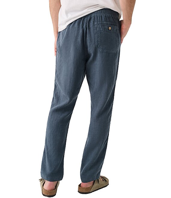 Faherty Slim Fit Linen Drawstring Pants | Dillard's