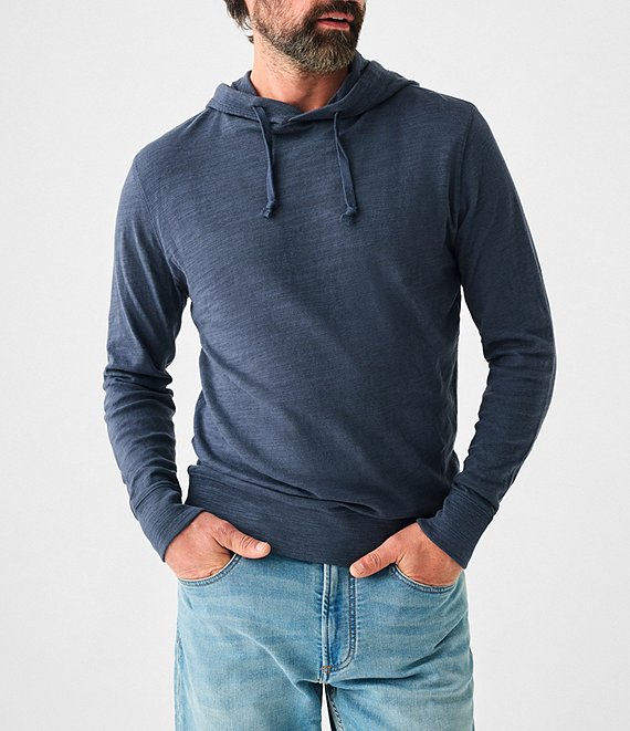 Faherty Slub Cotton Hoodie | Dillard's