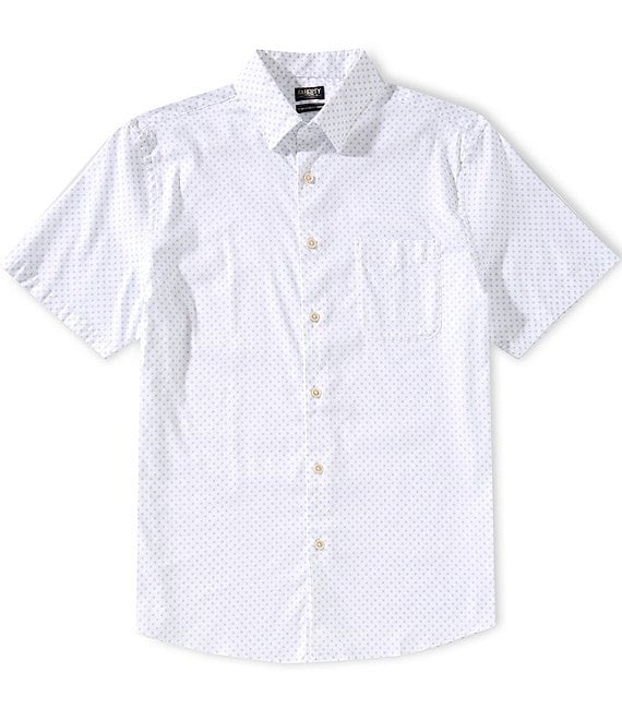 Faherty Stretch Movement Short Sleeve Woven Shirt Dillard's