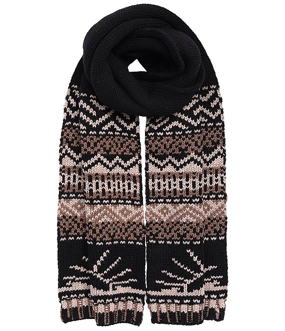 Faherty Sun And Wave Print Scarf