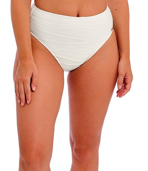 Fantasie Beach Waves Texture High Waist Swim Bottom