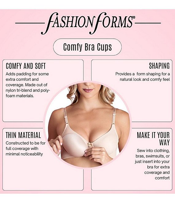 bra cups for formal dresses Full Round Foam Luxe Bra Cups