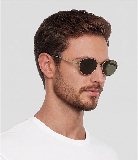 FENDI Unisex Fendi Sky 55mm Oval Mirrored Sunglasses | Dillard's