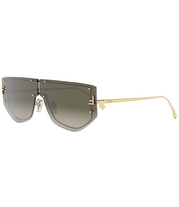 FENDI Women's FENDI First 99mm Rectangle Shield Sunglasses | Dillard's