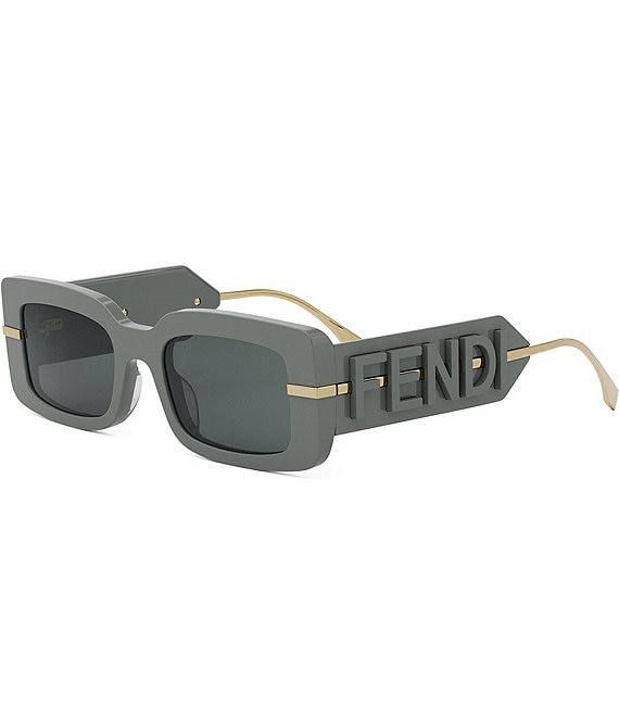 Fendi rectangular sunglasses best sale