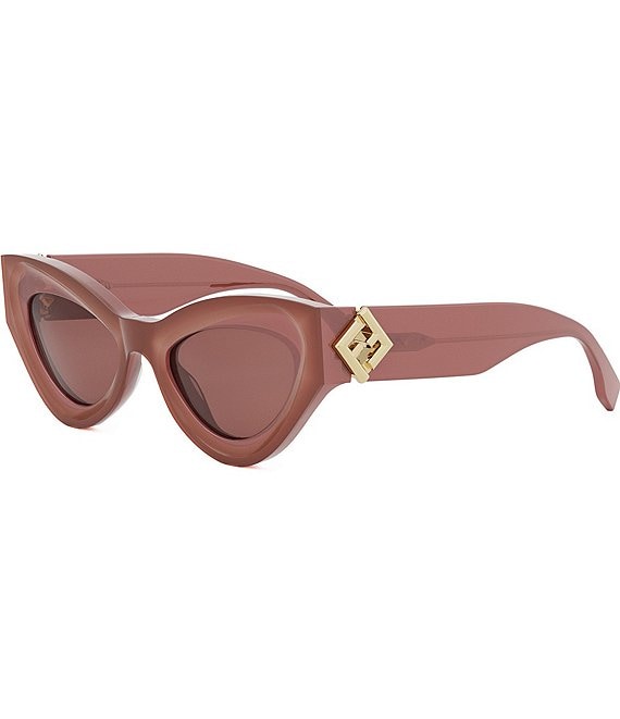 FENDI Women s FF Diamonds 52mm Cat Eye Sunglasses Dillard s