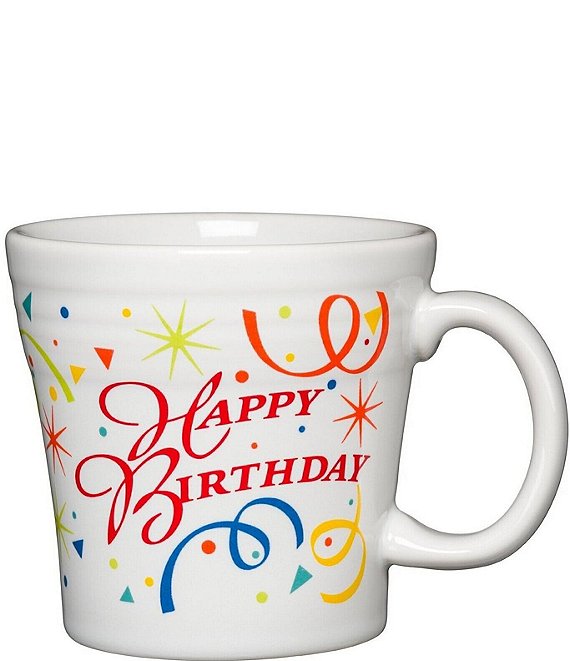 Fiesta Celebration Collection Happy Birthday Tapered Mug