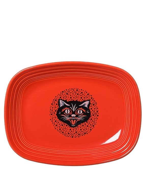 Cat Food Mat For Feed Bowl, Black Cat Pattern Halloween Decor - Mad  Halloween