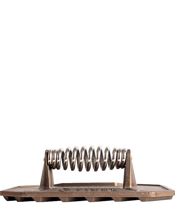 Finex Cast Iron Grill Press - 8#double;