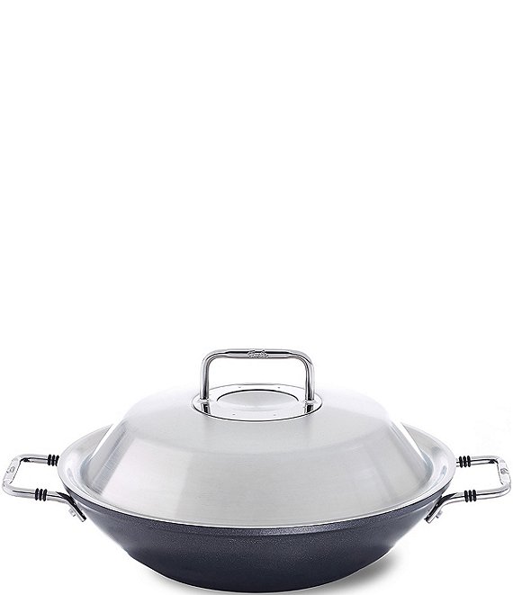 Fissler Adamant Non-Stick Wok with Lid, 12
