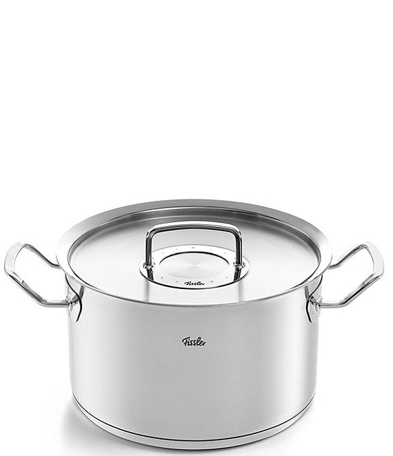 Fissler Original-Profi Collection Stainless Steel 6.7-qt. Stock Pot with Lid