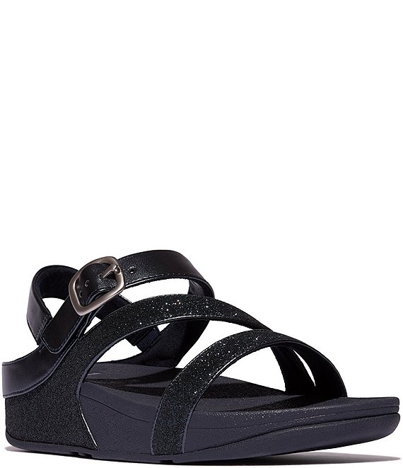 サンダル・ミュール FitFlop Skinny2 Back Strap Sandals Women Black J18-001 FitFlop The Skinny II Back-Strap Sandals Black – FitFlop