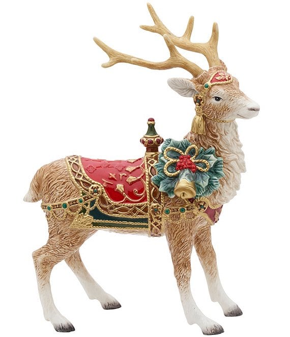 Fitz And Floyd Noel Holiday Grand Deer Figurine | Dillard's