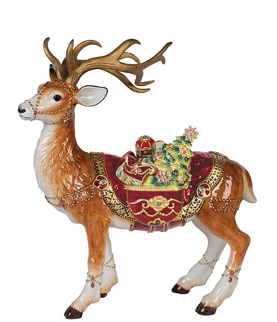 Fitz and Floyd Renaissance Standing Deer Figurine | Dillard's