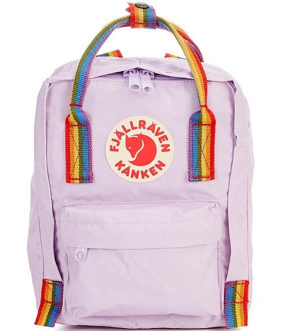Fjallraven Mini Kanken Rainbow Handle Mini Backpack |