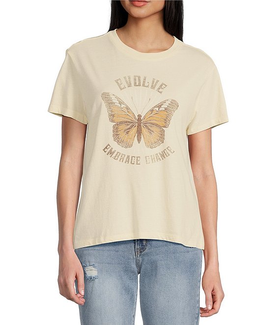 Guam Flag Shirt Butterfly Graphic T Shirt Guam Flag Shirt Butterfly Graphic T Shirt