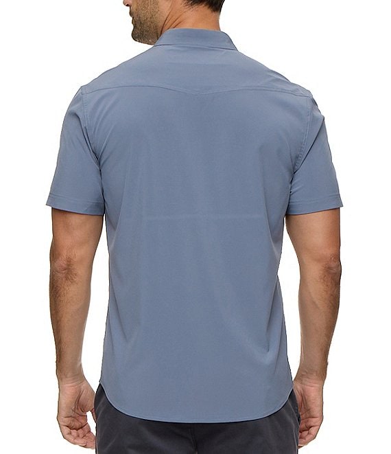 Flag and Anthem Longmont UPF Performance Solid Short Sleeve Woven