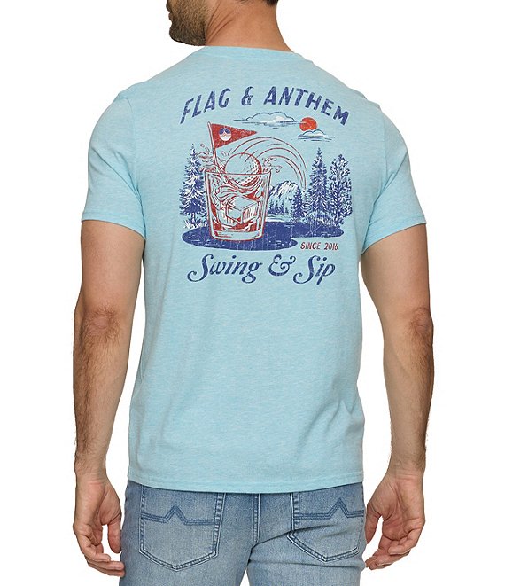 Flag and Anthem Swing & Sip Short Sleeve Tee