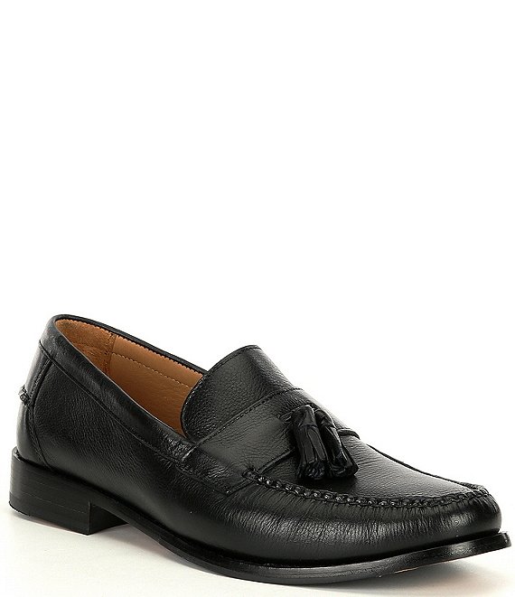 Color:Black - Image 1 - Men's Dean Tassel Loafers