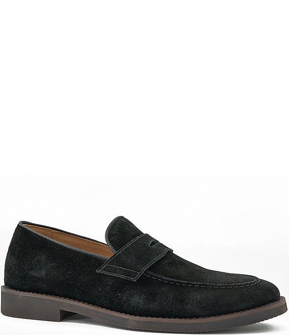 Flag LTD. Men's Landon Oiled Suede Penny Loafers | Dillard's