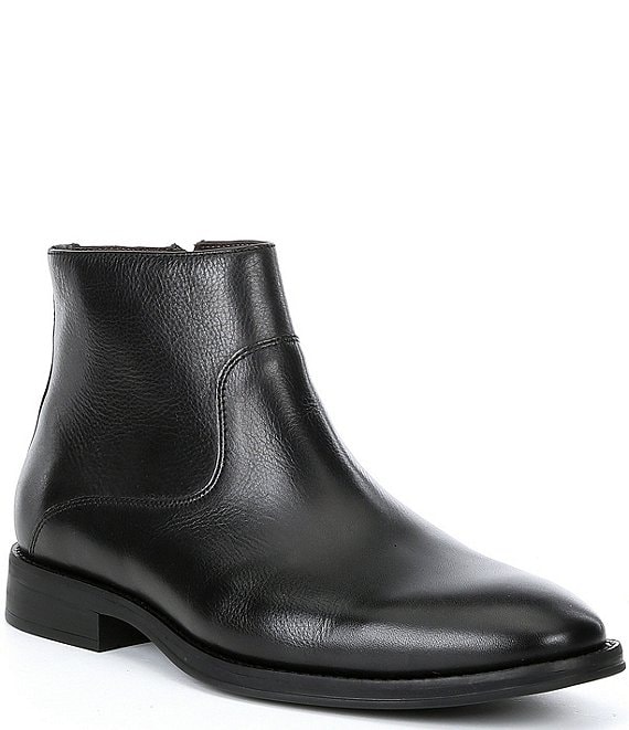 Flag LTD. Men's Monroe Leather Side Zip Dress Boots