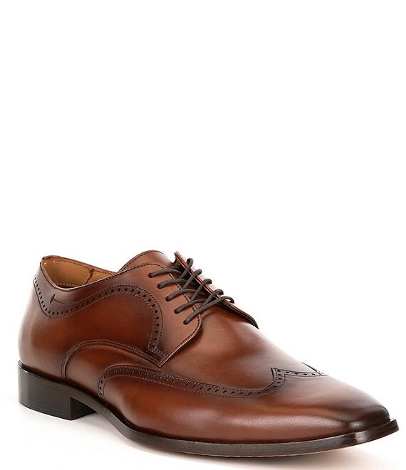 Flag LTD. Men's Noble Wingtip Leather Dress Shoes | Dillard's