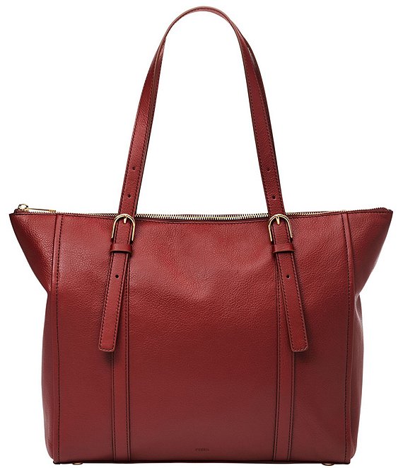 Fossil Carlie Leather Tote Bag | Dillard's