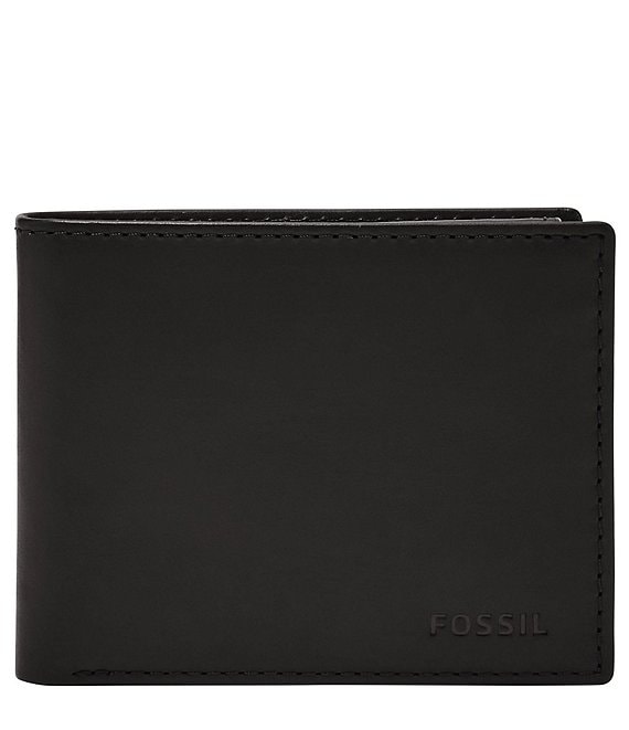 Color:Black - Image 1 - Derrick Leather RFID Passcase