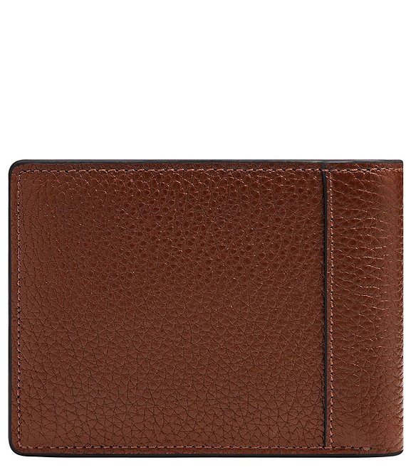 Fossil Huntington Bifold Flip ID Leather Wallet | Dillard's