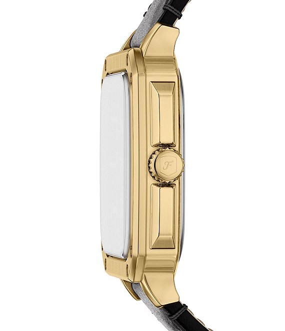 Fossil Men's Crosby Three-Hand Leather Strap Watch | Dillard's