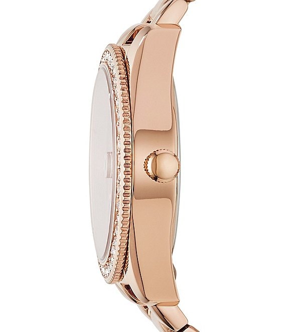 Fossil Scarlette Og Date Bracelet Watch Fossil Scarlette Og Date Bracelet Watch