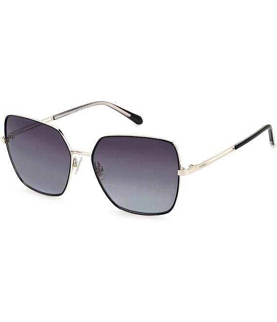 Dolce & Gabbana DG 2242 02/13 Womens Square Sunglasses Gold 57mm